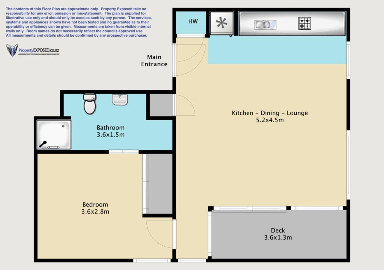 Qv Modern Design 1 Bedroom Apt With Wifi - 856 Auckland Exteriör bild